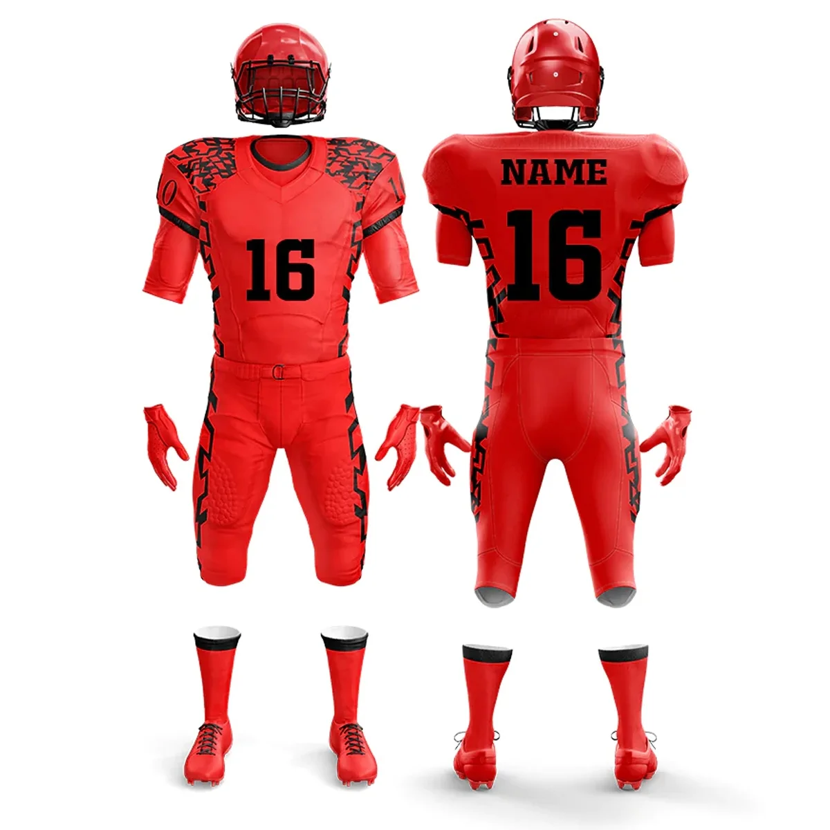 American Football Practice Uniform