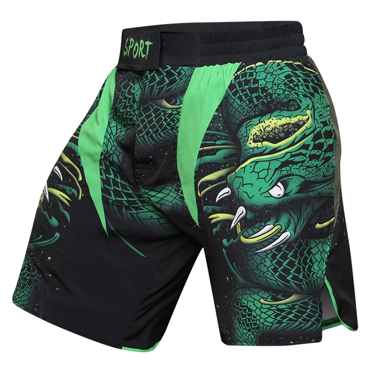 Custom Sublimation High Split Professional Printing Polyester Bjj Mma Shorts Cheap Wholesale Mma Shorts Set